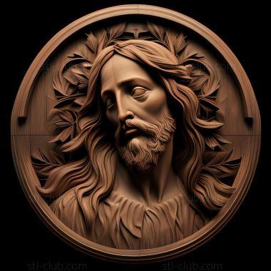 3D model st jesus (STL)